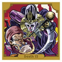 Niforamtion JoJo's Bizarre Adventure Sticker Wafer Stardust Crusaders Part.1 [20.Mannish Boy/Death Thirteen (Rare)]