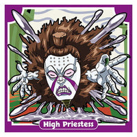 Niforamtion JoJo's Bizarre Adventure Sticker Wafer Stardust Crusaders Part.1 [22.Midler/High Priestess (Normal)]