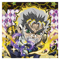 Niforamtion JoJo's Bizarre Adventure Sticker Wafer Stardust Crusaders Part.1 [24.Joseph Joestar/Hermit Purple (JoJo rare)]