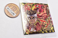 Niforamtion JoJo's Bizarre Adventure Sticker Wafer Stardust Crusaders Part.1 [25.Mohammed Avdol/Magician's Red (JoJo rare)]