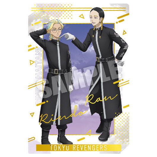 Tokyo Revengers Wafer Part.3 [24.Ran Haitani /Rindo Haitani (pair card)(gold foil stamped)]