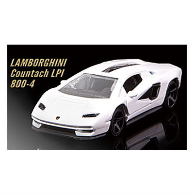 Majorette Minicar B19 Italian Collection [4.Lamborghini Countach LPI 800-4]