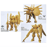 Gundam Artifact Vol.4 [Assorted 3 type set [Normal Color: Pale Orange] (3.(018) Super Gundam/4.(019) Palace Athene/5.(020) Wing Gundam)]