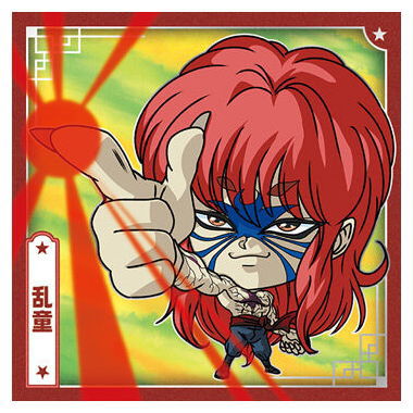 Niforamtion YuYu Hakusho Sticker Wafer  [10.Rando (normal)]