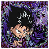 Niforamtion YuYu Hakusho Sticker Wafer  [29.Dragon of the Darkness Flame (ultra rare)(Holo foil stamped)]