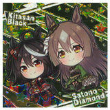 Itajaga Umamusume Pretty Derby Season 3 [24.Secret 1 : Kitasan Black & Satono Diamond (Hologram/foil stamping specifications)]