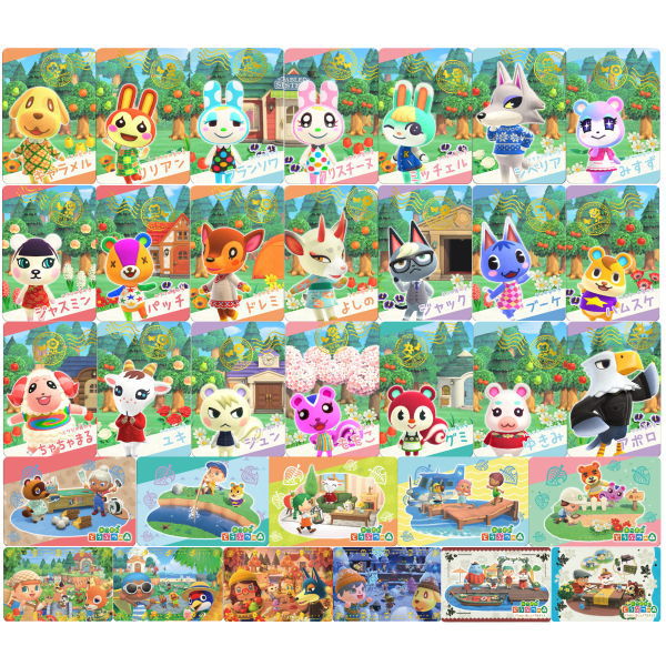 Animal Crossing Card gummy Selection [All 32 type set(Full Complete)]