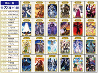 Fate/Grand Order Twin Wafer Special [All 24 type set(Full Complete)]