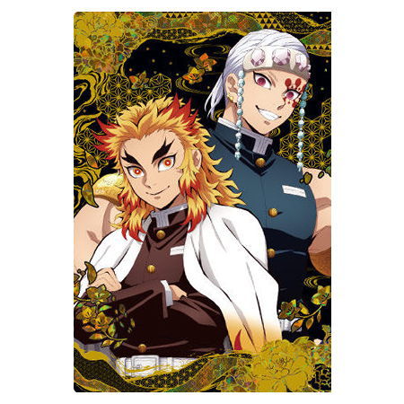 Kimetsu no Yaiba wafer Part.8 [28.Kyojuro Rengoku/Tengen Uzui (holo foil stamped)(super rare)]