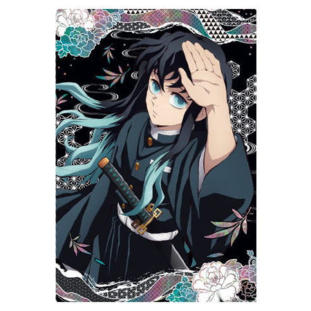 Kimetsu no Yaiba wafer Part.8 [29.Muichiro Tokito (holo foil stamped)(super rare)]