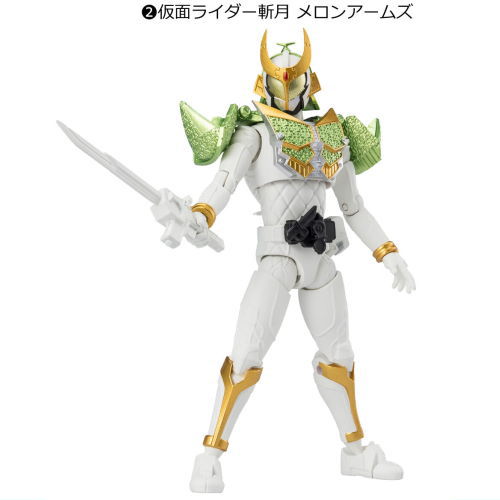 SHODO DOUBLE CROSS Kamen Rider 6 [2.Kamen Rider Zangetsu Melon Arms]