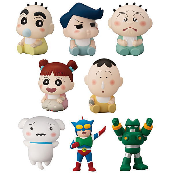 Crayon Shin-chan Friends figure Part.3 [All 8 type set(Full Complete)]