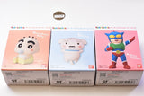 Crayon Shin-chan Friends figure Part.3 [Assorted 3 type set (1.Shin-chan (Baby)/6.Shiro/7.Action mask)]