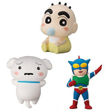 Crayon Shin-chan Friends figure Part.3 [Assorted 3 type set (1.Shin-chan (Baby)/6.Shiro/7.Action mask)]