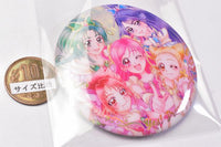 PreCure All Stars BIG Can Badge Biscuit 20th Anniversary [4.Yes! PreCure 5]