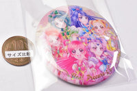 PreCure All Stars BIG Can Badge Biscuit 20th Anniversary [5.Yes! PreCure 5 GoGo!]