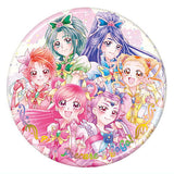 PreCure All Stars BIG Can Badge Biscuit 20th Anniversary [5.Yes! PreCure 5 GoGo!]
