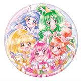 PreCure All Stars BIG Can Badge Biscuit 20th Anniversary [9.Smile PreCure!]