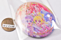PreCure All Stars BIG Can Badge Biscuit 20th Anniversary [10.Doki Doki! PreCure]