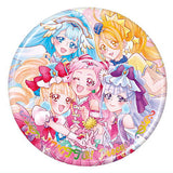 PreCure All Stars BIG Can Badge Biscuit 20th Anniversary [15.HUGtto! PreCure]