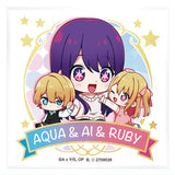 Chibi CharAcril Oshi no Ko [11.Aqua & Ai & Ruby (Foil stamping rare)]