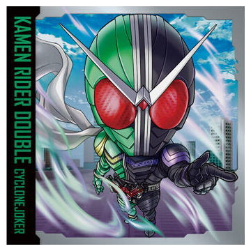 Niforamtion Kamen Rider Series Seal Wafer [12.Kamen Rider Double (Normal)]