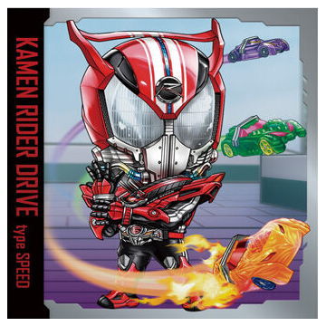 Niforamtion Kamen Rider Series Seal Wafer [17.Kamen Rider Drive (Normal)]