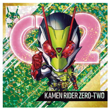 Niforamtion Kamen Rider Series Seal Wafer [22.Kamen Rider Zero-Two (Super Rare)]