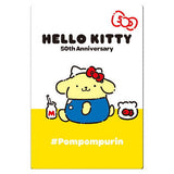 Sanrio Characters Wafer Part.5 [16.Pompompurin (Hello everyone!) (character card)]