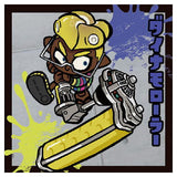 Splatoon 3 Jintori Taisen Nawa Battler Seal Wafer [8.Dynamo Roller (Common)]