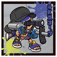 Splatoon 3 Jintori Taisen Nawa Battler Seal Wafer [9.4K Scope (Common)]