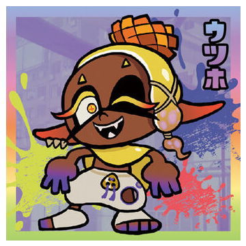 Splatoon 3 Jintori Taisen Nawa Battler Seal Wafer [29.Frye (Fresh)]