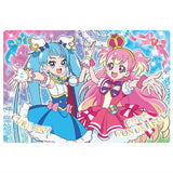 Wonderful PreCure Kirakira card gummy baton touch [17.Baton touch card : Cure Sky & Cure Wonderful (Holo Rare Card)]