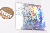 Niforamtion ONE PIECE Pirate Sticker Wafer LOG.7 Emperor of the sea [9.Monkey D. Luffy (Ultra grand rare)]