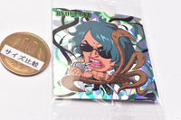 Niforamtion ONE PIECE Pirate Sticker Wafer LOG.7 Emperor of the sea [13.Ryokugyu (Grand rare)]