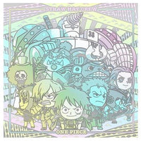 Niforamtion ONE PIECE Pirate Sticker Wafer LOG.7 Emperor of the sea [14.Straw Hat Pirates (Ultra grand rare)]