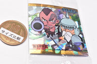 Niforamtion ONE PIECE Pirate Sticker Wafer LOG.7 Emperor of the sea [17.Wyper & Gan Fall (Grand rare)]