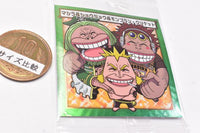 Niforamtion ONE PIECE Pirate Sticker Wafer LOG.7 Emperor of the sea [18.Masira & Shoujou & Mont Blanc (Normal)]