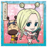Niforamtion ONE PIECE Pirate Sticker Wafer LOG.7 Emperor of the sea [19.Conis & Pagaya (Normal)]