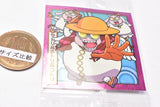 Niforamtion ONE PIECE Pirate Sticker Wafer LOG.7 Emperor of the sea [22.Satori & Hotori & Kotori (Normal)]