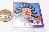 Niforamtion ONE PIECE Pirate Sticker Wafer LOG.7 Emperor of the sea [23.Gedatsu (Normal)]