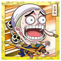 Niforamtion ONE PIECE Pirate Sticker Wafer LOG.7 Emperor of the sea [29.Enel (Normal)]