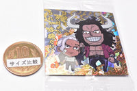 Niforamtion ONE PIECE Pirate Sticker Wafer LOG.7 Emperor of the sea [32.Secret 2 : Kaidou & Alber]