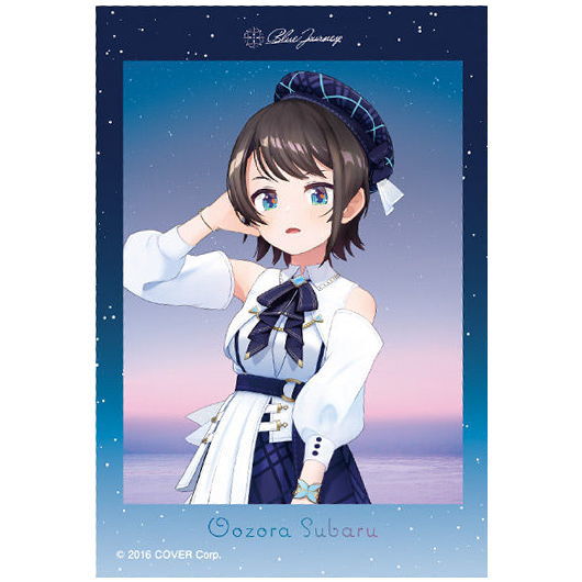 Hololive Blue Journey Song of Dawn Sticker Candy [5.Ozora Subaru]