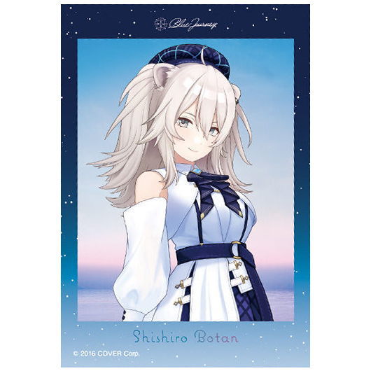 Hololive Blue Journey Song of Dawn Sticker Candy [19.Shishiro Peony]