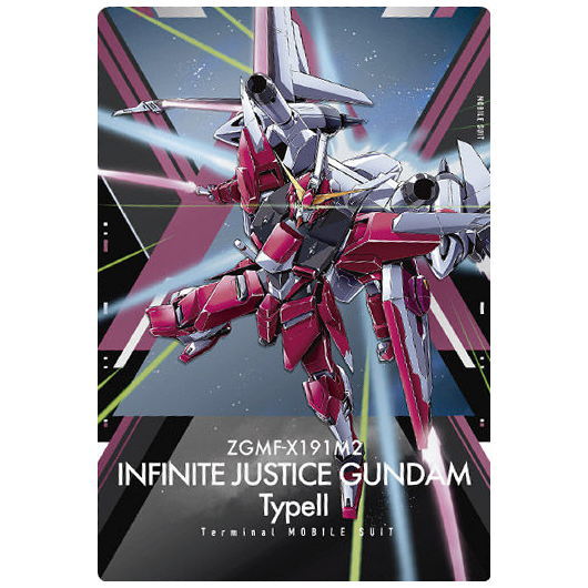 Gundam SEED FREEDOM Wafer [22.Infinite Justice Gundam Type II (SR)]