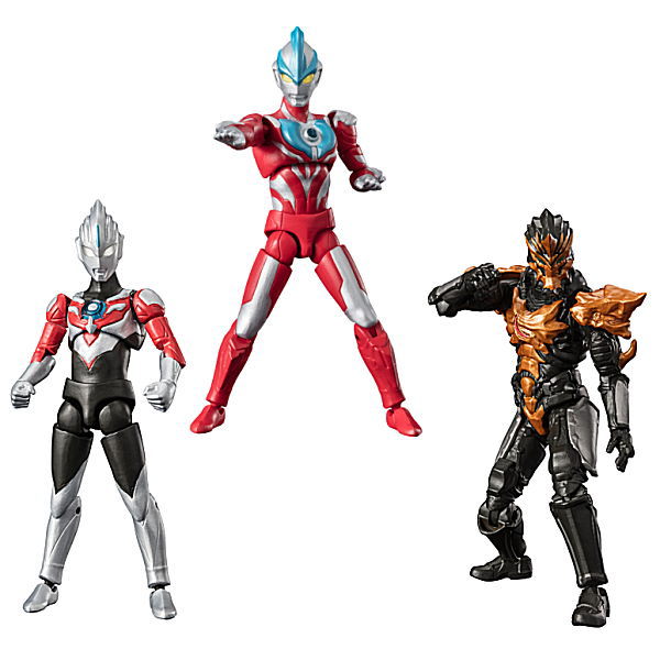 Choudou Alpha Ultraman Part.8 [Assorted 3 type set (1.Ultraman Ginga/3.Ultraman Orb Origin/5.Jugglus Juggler)]