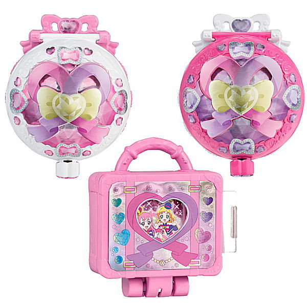 Wandaful PreCure! precure mate [Assorted 3 type set (1.Transformation Wonderful Pact/2.Transformation Wonderful Pact Candy Toy Original Color/4.Kiraniko Trunk)]