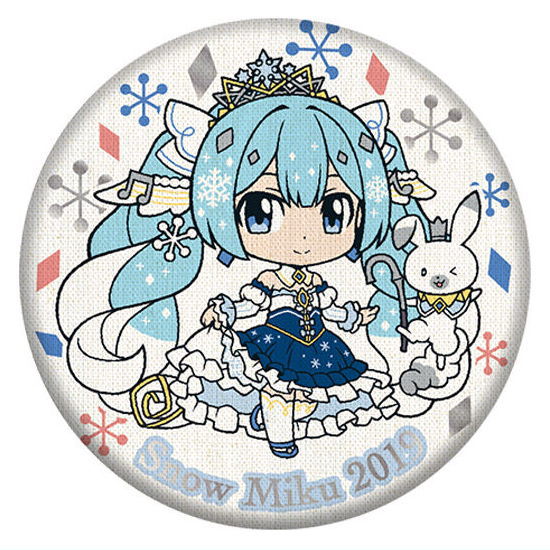 Hatsune Miku CAN BADGE COLLECTION SNOW MIKU2024 [10.SNOW MIKU 2019]