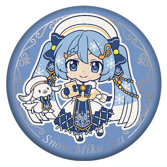 Hatsune Miku CAN BADGE COLLECTION SNOW MIKU2024 [12.SNOW MIKU 2021]